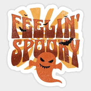 Halloween Spooky Ghost Sticker